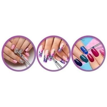 Imagem de Kit 5 Brocas Tungstênio Lixa Unha Gel Manicure