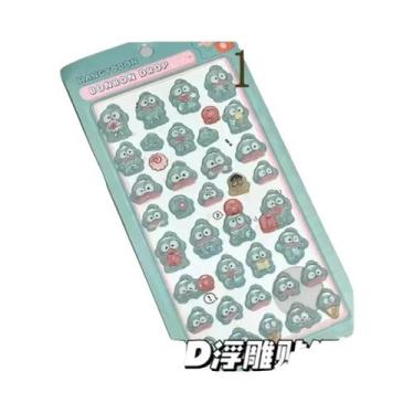 Imagem de Adesivos Em Gel 3D Hello Kitty Hangyodon Para Meninas, Brinquedos Deco