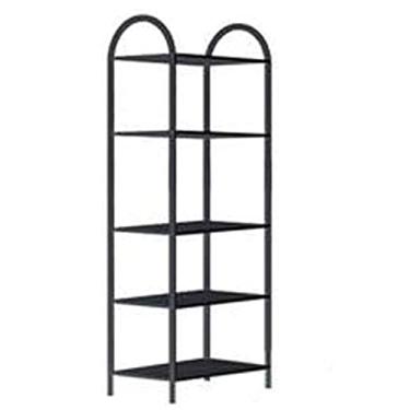 Imagem de Prateleira de sapato organizador de sapateira de metal sapateira de torre de sapatos organizador de armazenamento de sapatos para sala de estar, entrada, corredor e vestiário, suporte de sapatos (cor