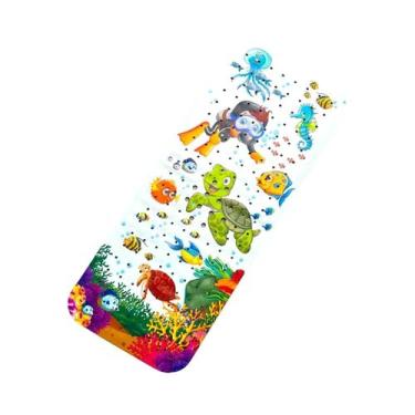 Imagem de Tapete De Banheira Antiderrapante Extra Longo Com Desenhos Animados 40