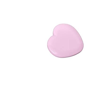 Imagem de Espelho de maquiagem em forma de coração espelho de maquiagem dupla face, espelho de maquiagem bonito espelho de maquiagem para casa (cor: vermelho)