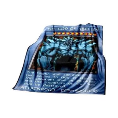 Imagem de Cobertor De Pelúcia Macio Yu Gi Oh Anime Dragão Branco De Olhos Azuis 