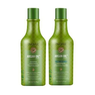 Imagem de Inoar Kit Shampoo + Condicionador 500ml  Argan Oil