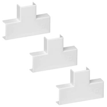 Imagem de Kit 3 Derivação T Mata Junta 50X20mm Pial 29904X Branco