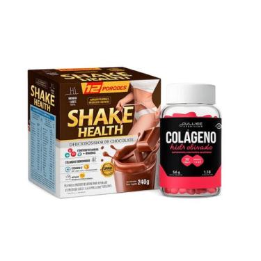 Imagem de Shake Health Fit 240g Substituto Refeição c Colágeno Fullife Sabor:Cho