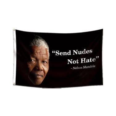 Imagem de Tapeçaria para pendurar na parede Nelson Mandela Motivational Quote 10