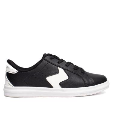 Imagem de Tênis Feminino Mississipi Napa Preto/Branco-Feminino