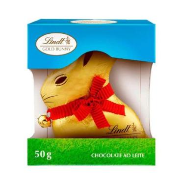 Imagem de Coelho Bunny de Chocolate ao Leite Lindt 50g