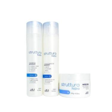Imagem de Kit Struttura Hidra Hidratação Home Care - It Cosmética Profissional