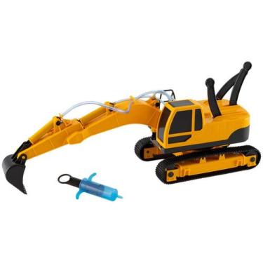 Imagem de Trator Retro Escavadeira com sistema Hidráulico Movimenta Pá - Roma Je