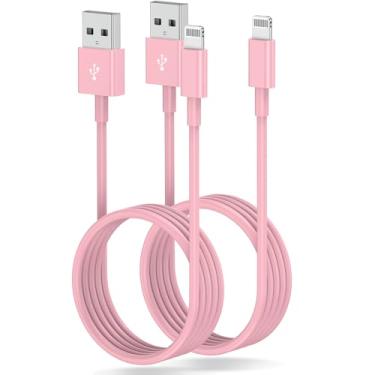 Imagem de Pacote com 4 carregador para iPhone 3 pés certificado Apple MFi, Apple Lightning para cabo USB 3 pés, cabo de carregamento rápido Apple 3 pés para iPhone 13/13Mini/13 Pro/12/11 Pro/11/XS MAX/XR/8/7/6s/6/5S/SE iPad Original