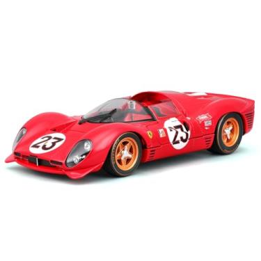 Imagem de Burago 1:24 Ferrari 330 P4 Daytona 1967 - Carro Esportivo Metal Plástico - Unissex - Adultos Colecionadores Masculinos