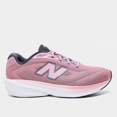 Imagem de Tenis New Balance Fresh Foam 680v9 Feminino, Rosa, Grafite, 35