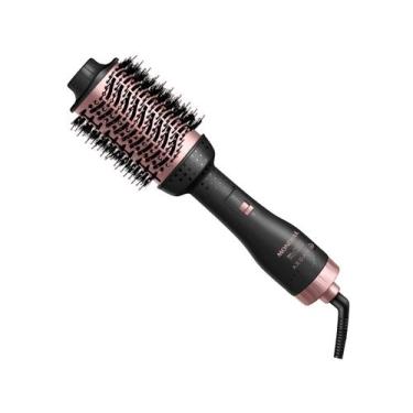 Imagem de Escova Secadora Argan ES-14 Bi Bivolt - Mondial, Preto e Golden Rosé, 