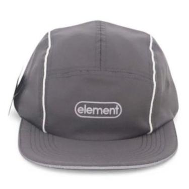 Imagem de Boné Element Five Panel Low Case - Cinza Escuro (Aba dura)-Masculino