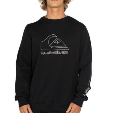 Imagem de Moletom Quiksilver Careca New Tour PS WT25 Masculino-Masculino