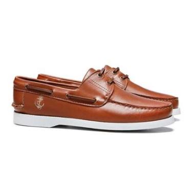 Imagem de Sapato Samello Deckshoes Isla Naturalle Papaya Masculino-Masculino