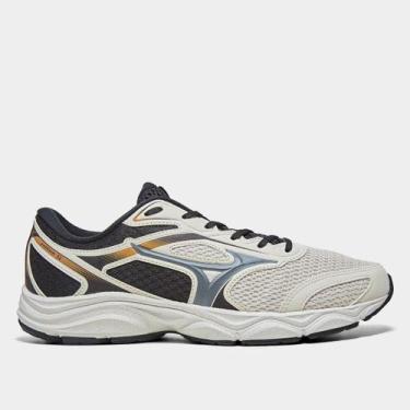 Imagem de Tênis Mizuno Hawk 5 Masculino, Areia, Preto, 44