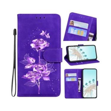 Imagem de Capa De Couro Flip Wallet Para Samsung Galaxy A26 A25 A17 A16 A24 A23 