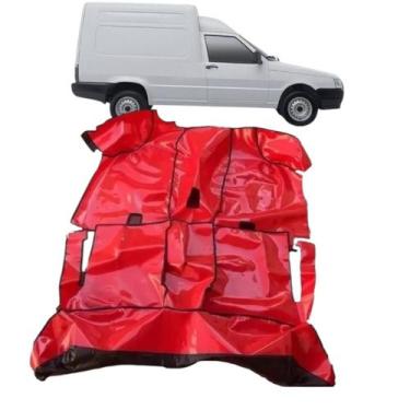 Imagem de Tapete vinil fiorino ate 99 ate 2013 vermelho - MANOS TAPETES