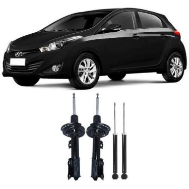 Imagem de 04 Amortecedores Hyundai Hb20 2012 Até 2019 DianteiroTraseiro - Troait