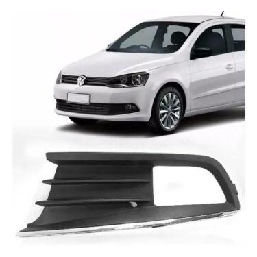 Imagem de Grade Lateral Milha Gol G6 GVI 2013 2014 2015 Com Friso Cromado - RETO