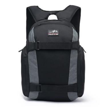 Imagem de Mochila Masculina Polo One Impermeável Bolsa Escolar Reforçada, U, PRE