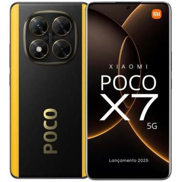 Imagem de Smartphone X7 5G 512GB ou 256GB  Tela AMOLED 120Hz  Câmera Tripla 50MP