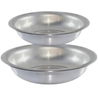 Imagem de Bacia de alumínio 30CM - asc, 2 peças