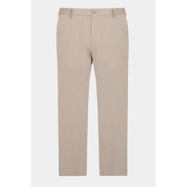 Imagem de Calça Aramis Alfaiataria Algodão Soft Super Slim Caqui-Masculino