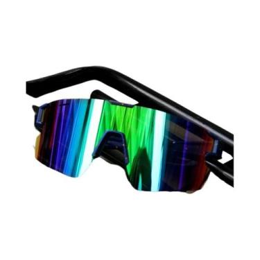 Imagem de Óculos De Sol Esportivos Femininos Sem Armação Com Lentes Integradas, 