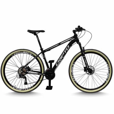 Imagem de Bicicleta Aro 29 Cripto 24 Marchas Freios Disco e Suspensão Pneu Bege-Unissex