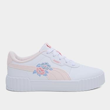 Imagem de Tênis Infantil Puma Carina 3.0 Floral Menina-Feminino