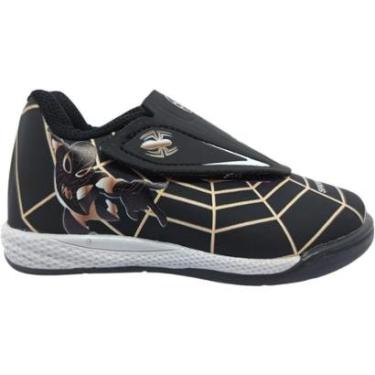 Imagem de Chuteira Futebol Esportiva Infantil Menino Futsal Salão Jogo Treino Marvel Dyan Msp28dy...