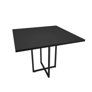 Imagem de Mesa de Jantar 04 Lugares 90cm Preto