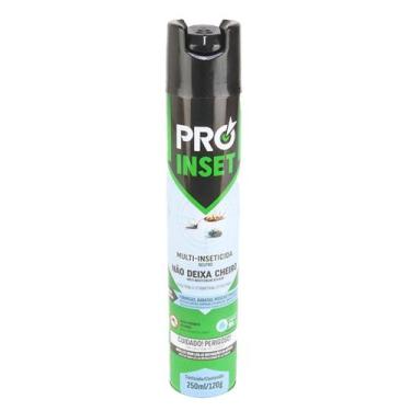 Imagem de Inseticida  250ml Multiuso Sem Cheiro Neutro Aerosol Baratas - Proinse