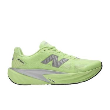 Imagem de Tênis New Balance Fuelcell Rebel v5 Feminino, Verde limão, 35