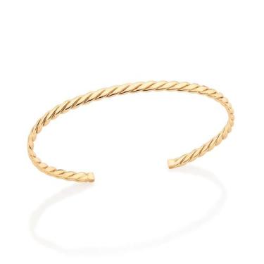 Imagem de Bracelete torcido folheado a ouro rommanel 552054