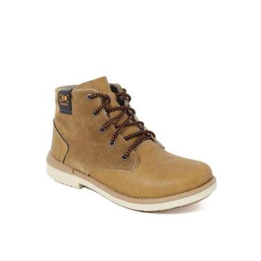 Imagem de Bota Casual Infantil Kidy Menino Caramelo, Caramelo, 33