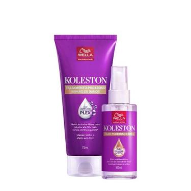 Imagem de Kit Wella Koleston Poderoso Tratamento Óleo (2 produtos) - Wella Profe