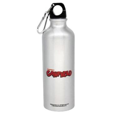 Imagem de Garrafa de aluminio com mosquetão garfield 500ml - Zona Criativa