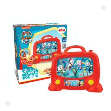 Imagem de Jogo Infantil Splash Mania Patrulha Canina 1275 de Água com Cartelas de Desafio Elka