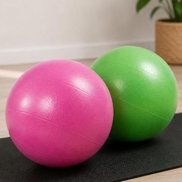 Imagem de Mini Bola Pilates 22cm Fisioterapia Yoga Reabilitação Postura Alongame