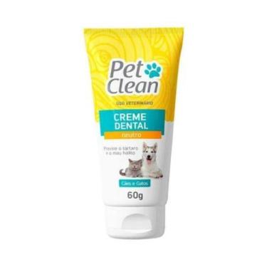 Imagem de Creme Dental Neutro para Cães e Gatos Pet Clean 60g