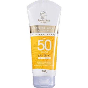 Imagem de Australian Gold Protetor Solar Corporal Fps50 Gel Creme 200g