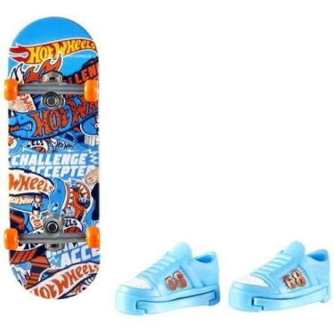 Imagem de Hot Wheels Skate de Dedo Mattel Sortidos 1 Unidade, Azul, Único