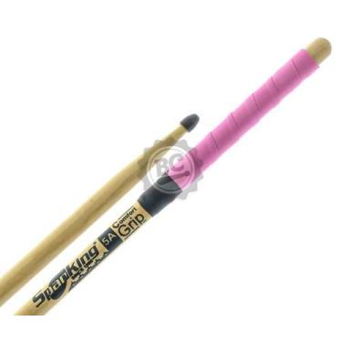 Imagem de Baqueta Spanking Comfort Grip 5A com Ponta de Nylon Rosa cabo emborrac