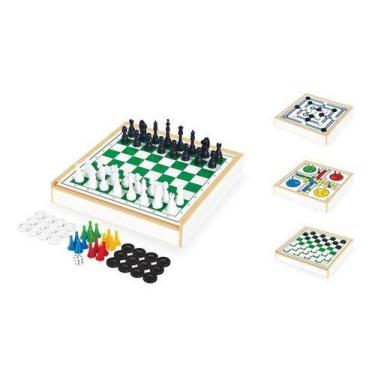 Imagem de Kit De Jogos Clássicos 4 Em 1 Junges