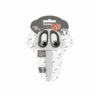 Imagem de Tesoura Escolar 13cm Pets - - leo&leo, Cachorrinho