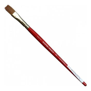 Imagem de Pincel Chato Sceptre Gold 606 3/8 Cabo Curto Winsor & Newton